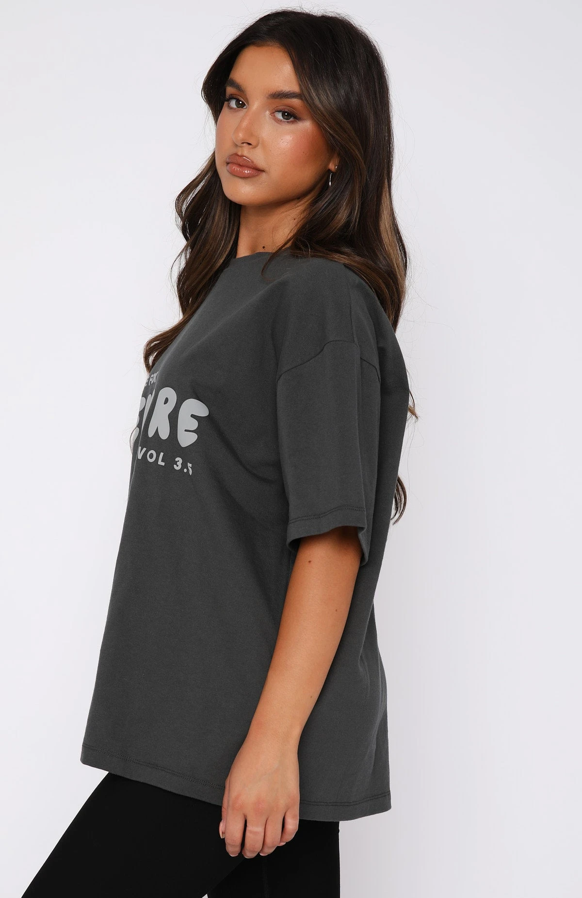 Leisure Series Oversized Tee Shadow - Image 3