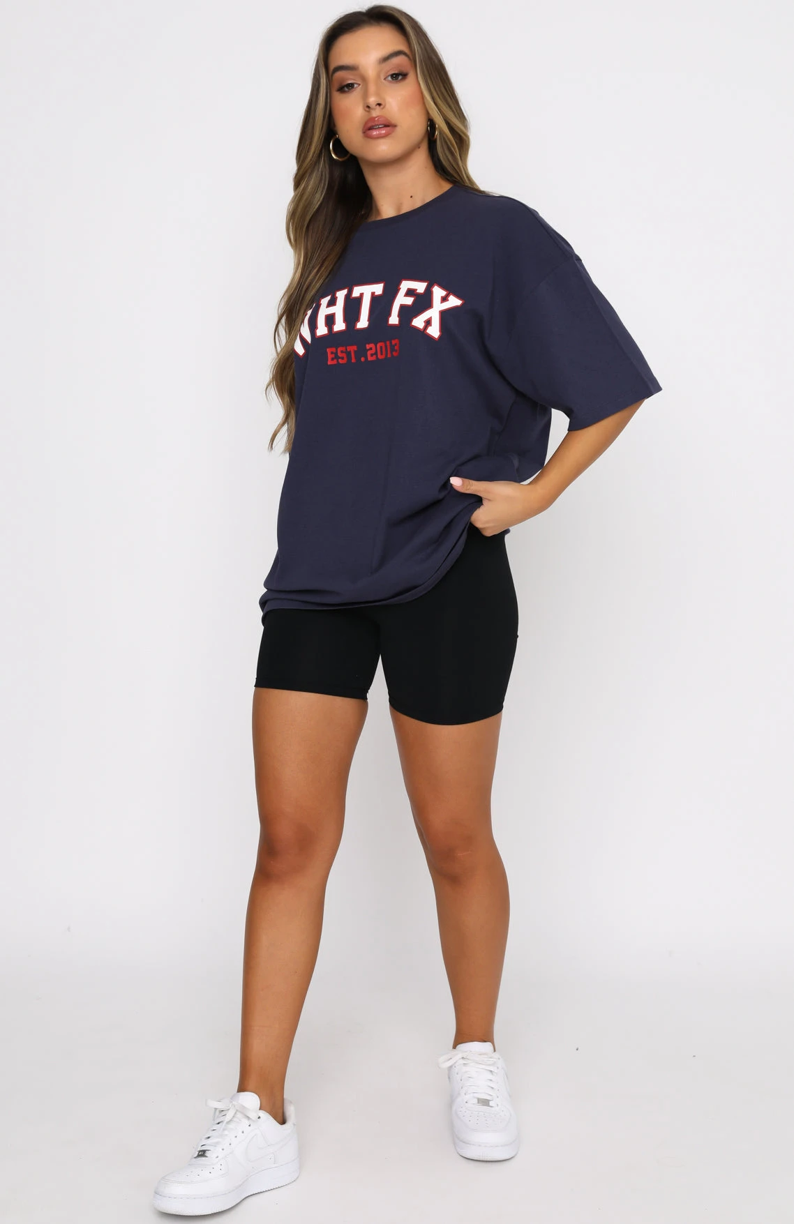 Varsity Tee Dusty Navy - Image 5