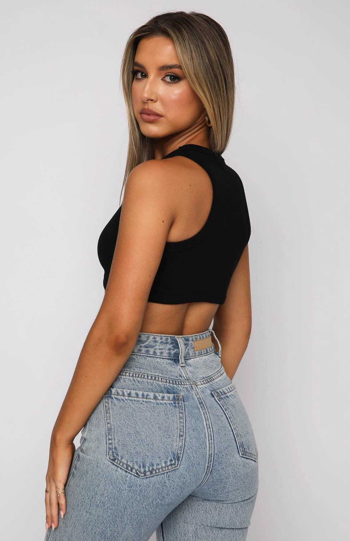 Commit To Me Crop Black - Image 4