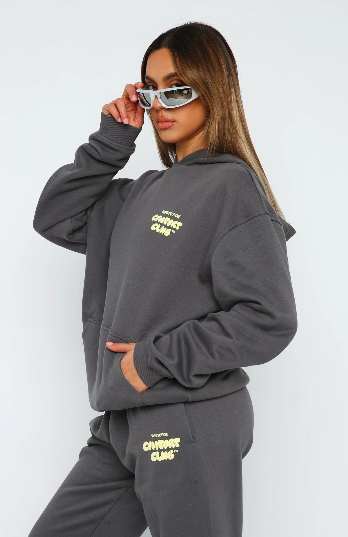Comfort Club Oversized Hoodie Stormy - Image 3