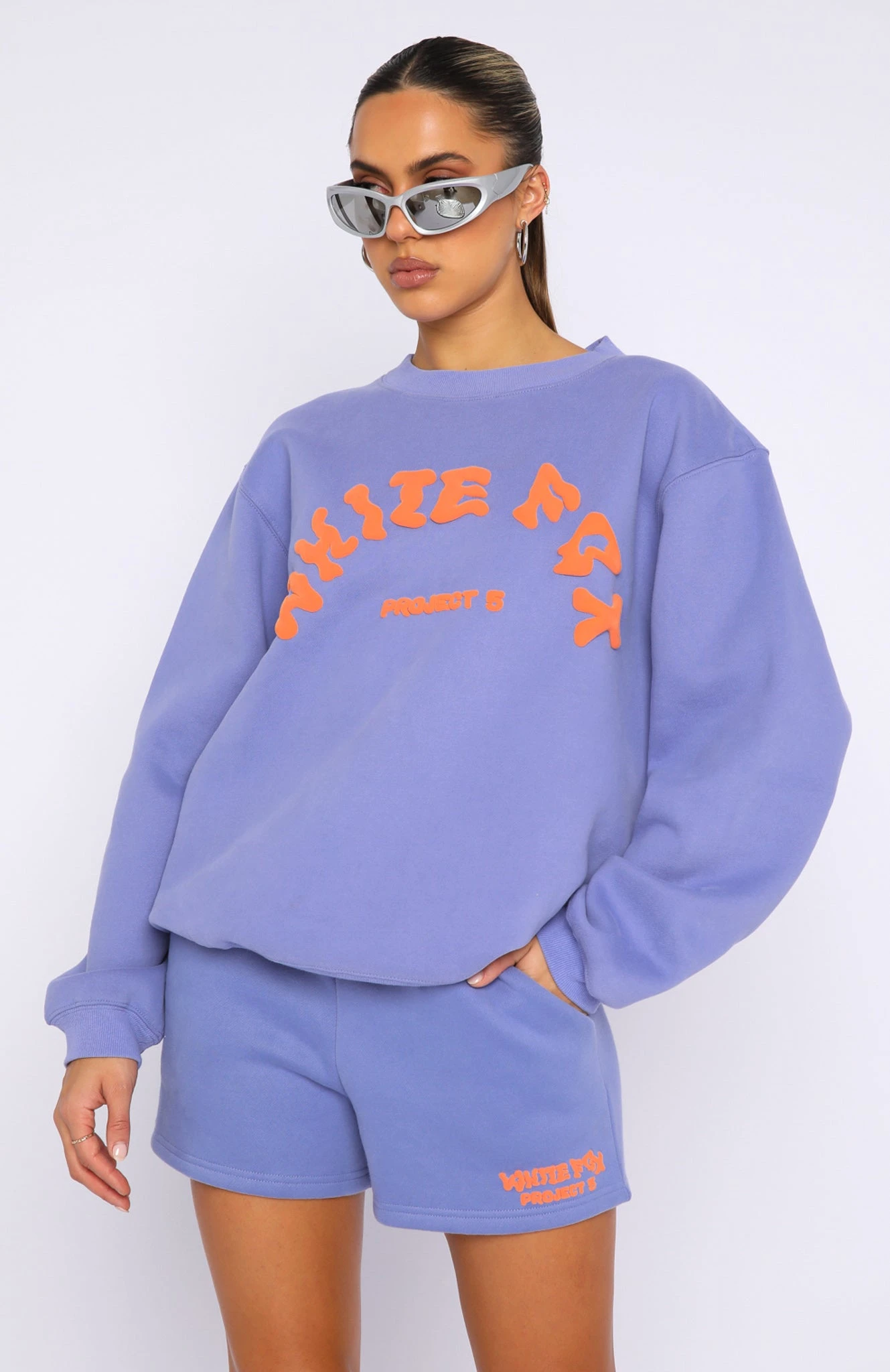 Project 5 Lounge Shorts Grape - Image 2