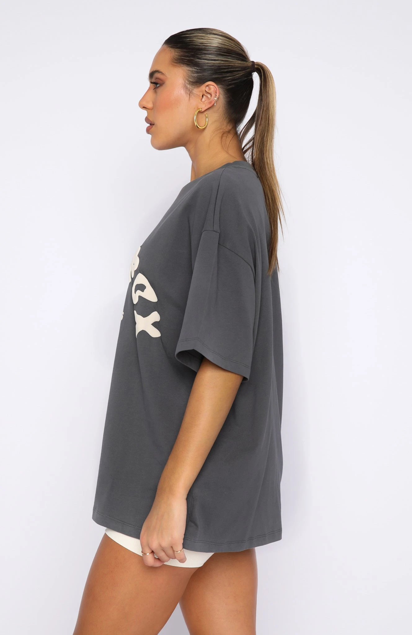 Project 5 Oversized Tee Volcanic - Image 3