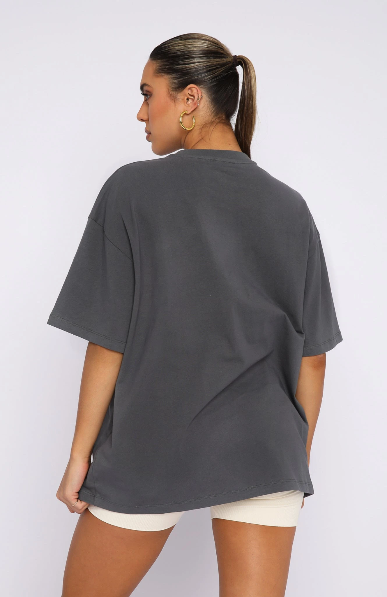 Project 5 Oversized Tee Volcanic - Image 4