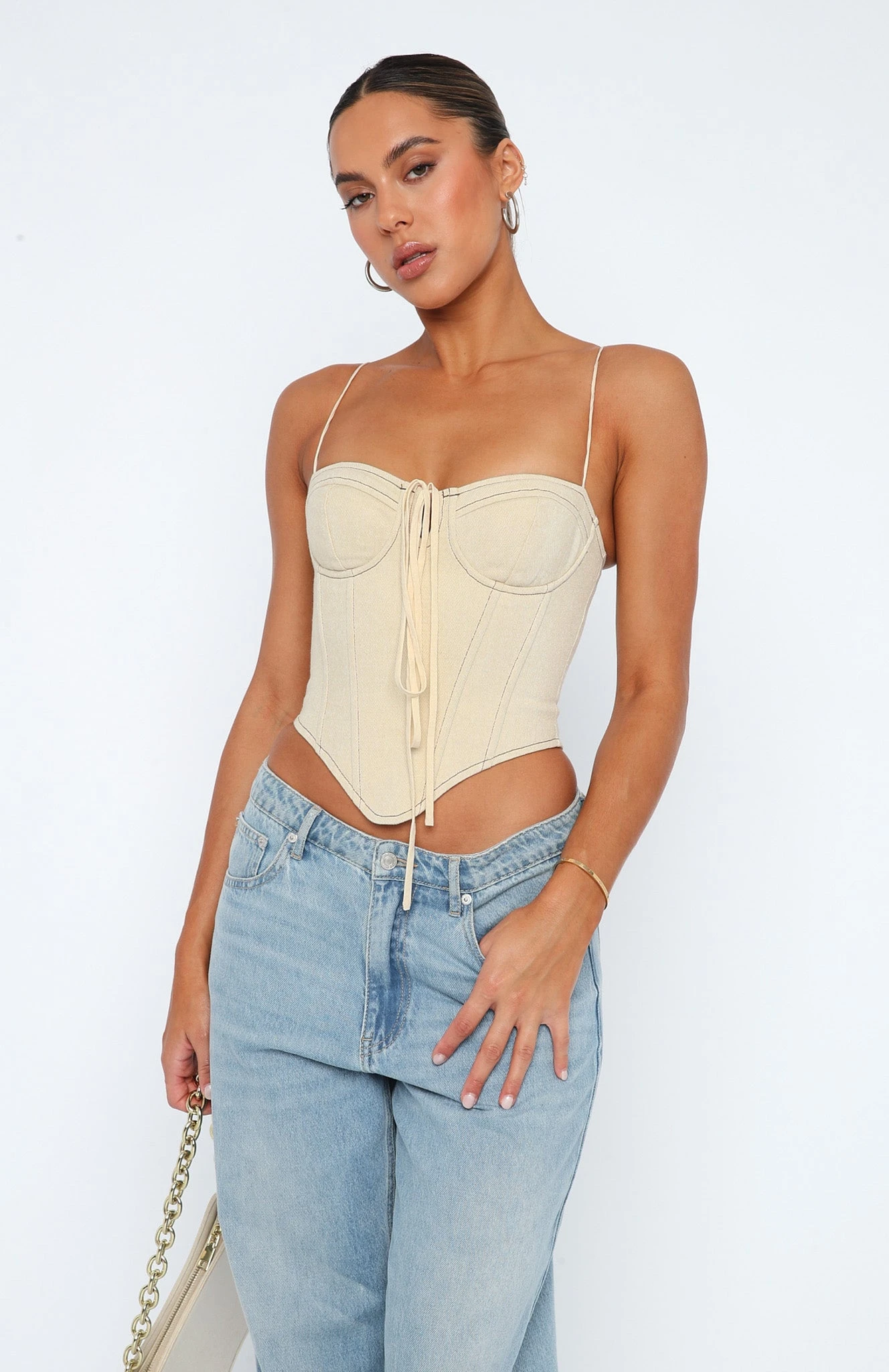 Since I Met You Bustier Cream - Image 2