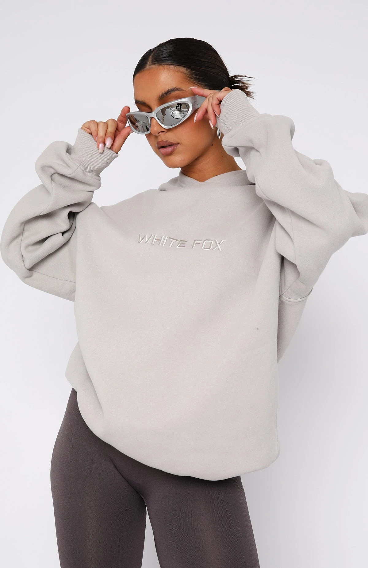 Stay Lifted Oversized Hoodie Moon - Image 2
