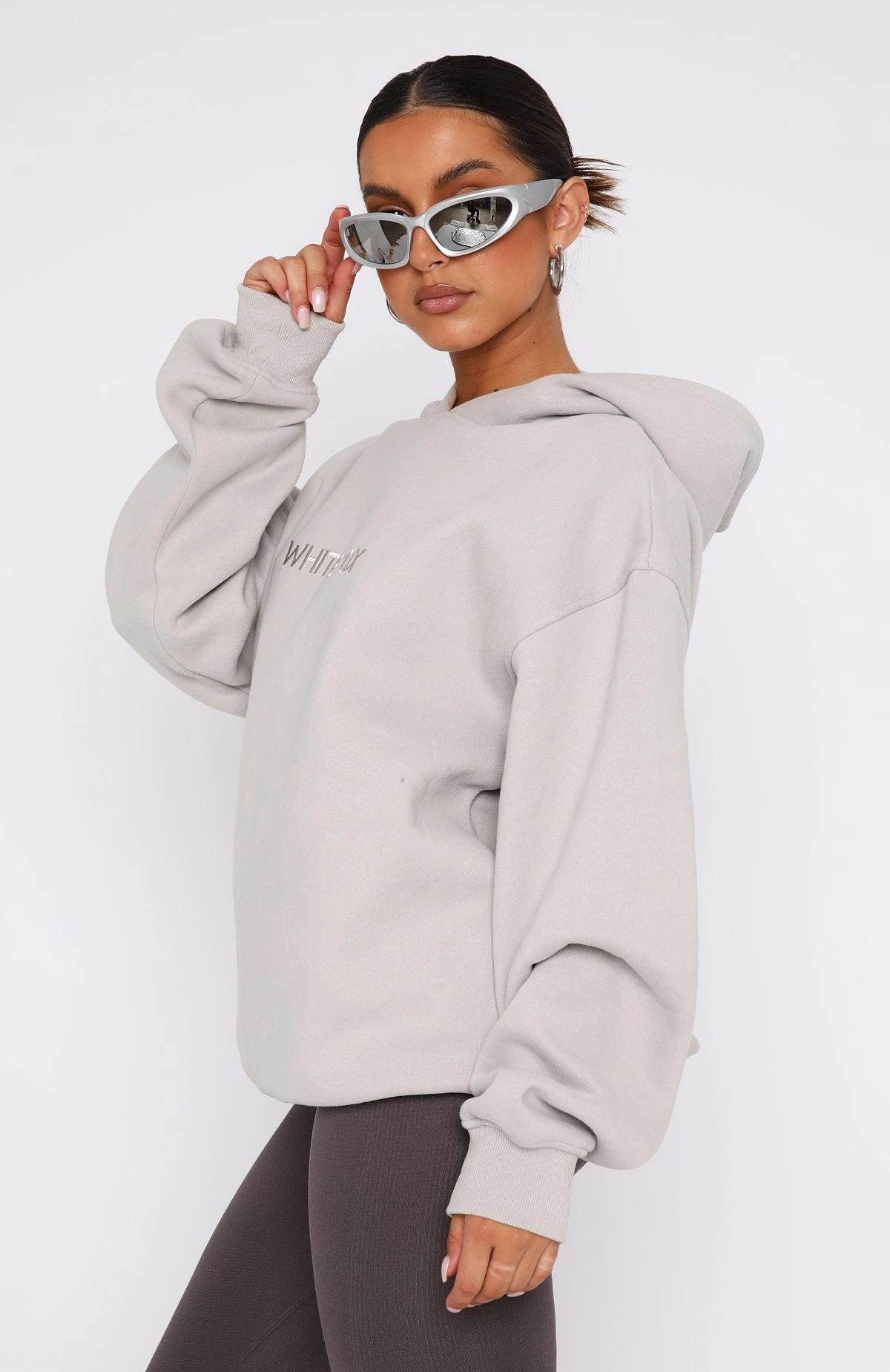 Stay Lifted Oversized Hoodie Moon - Image 3