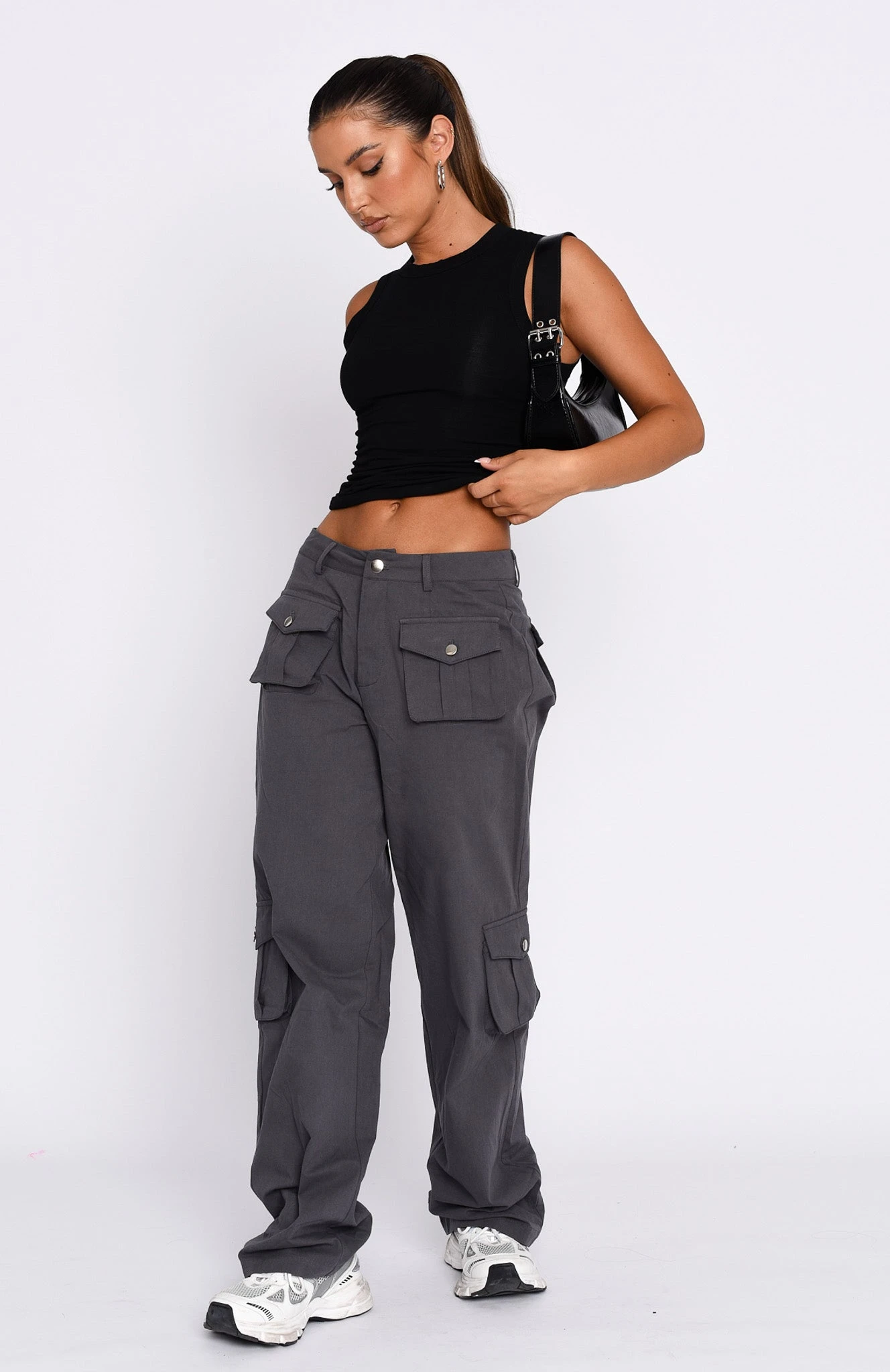 Clear My Mind Pants Charcoal - Image 5