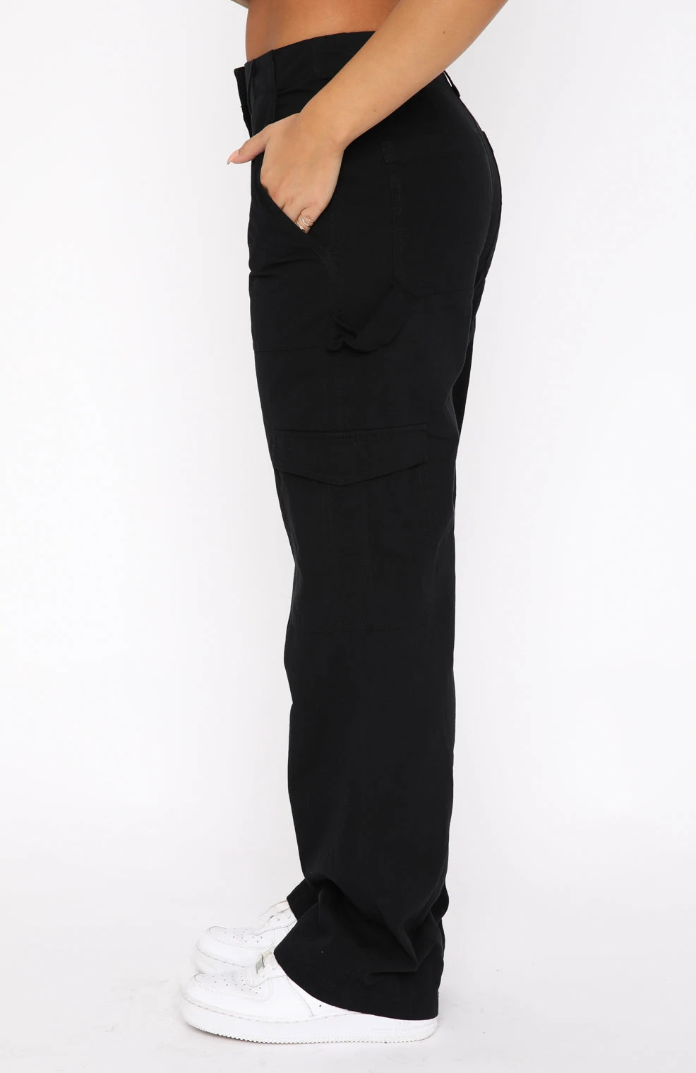 Know Your Worth Pants Black - Image 3