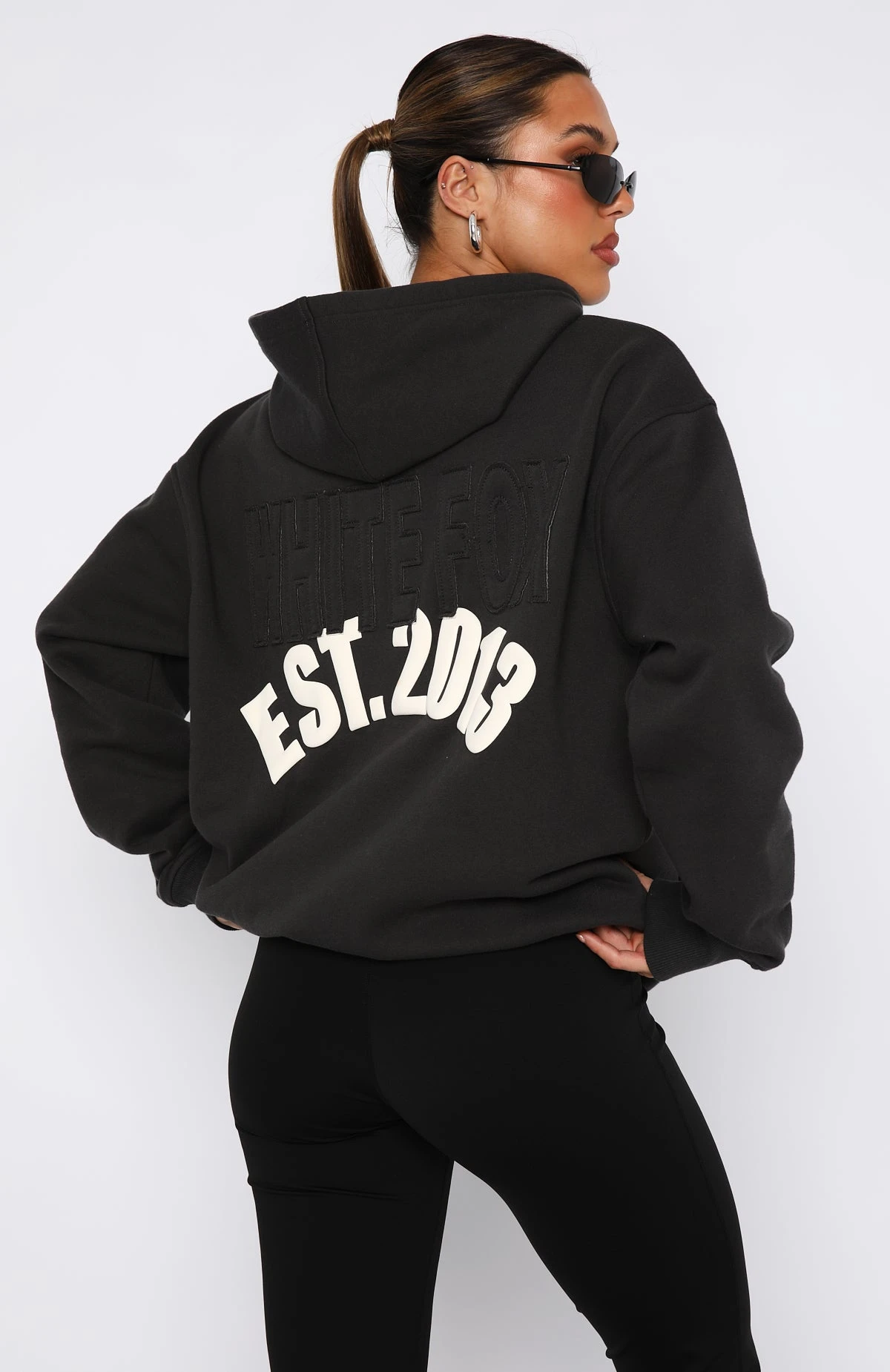 Major Moves Oversized Hoodie Charcoal - Image 4