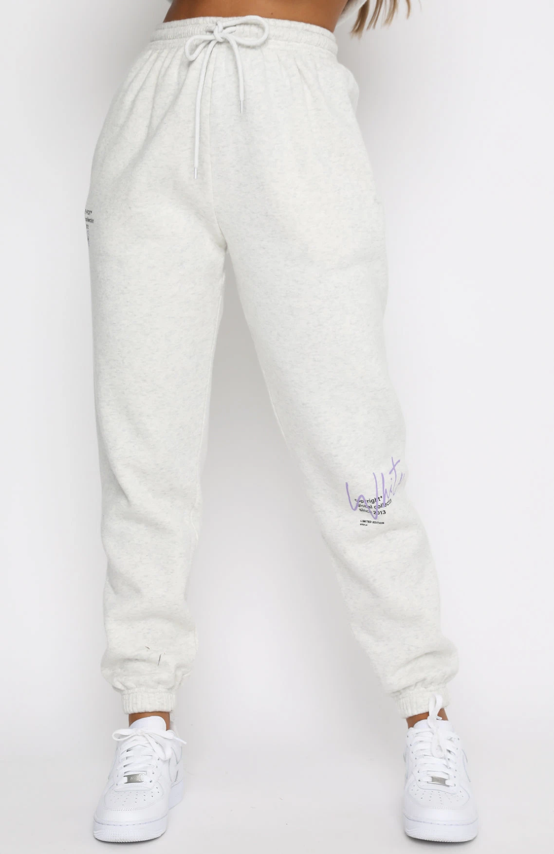 New Story Sweatpants Grey Marle - Image 2