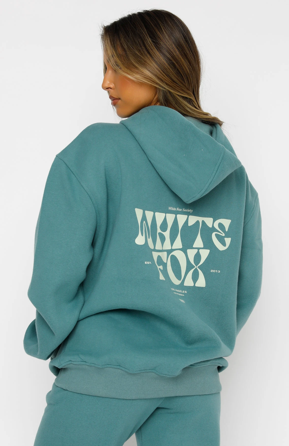 Heartbreak Hotel Hoodie Teal - Image 4