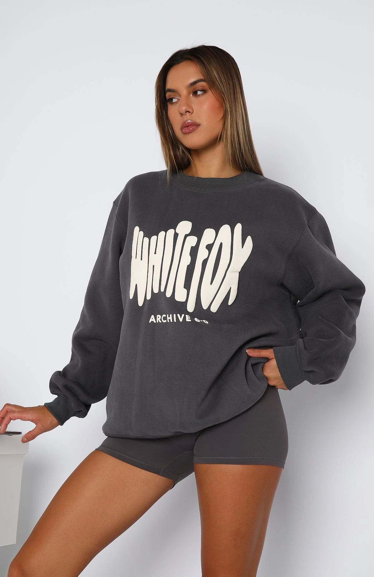 Archive 6.0 Oversized Sweater Ash - Image 2