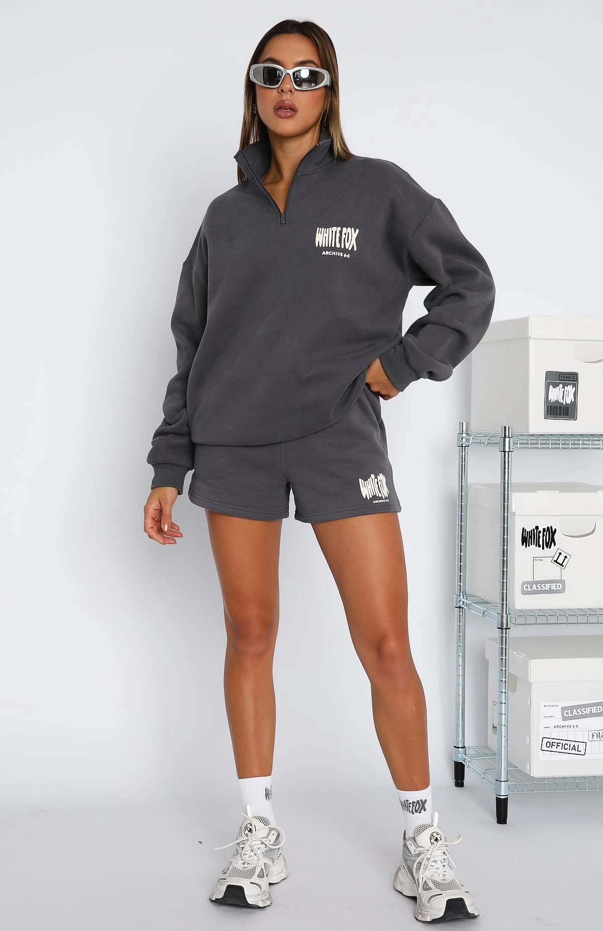 Archive 6.0 Lounge Shorts Ash - Image 5