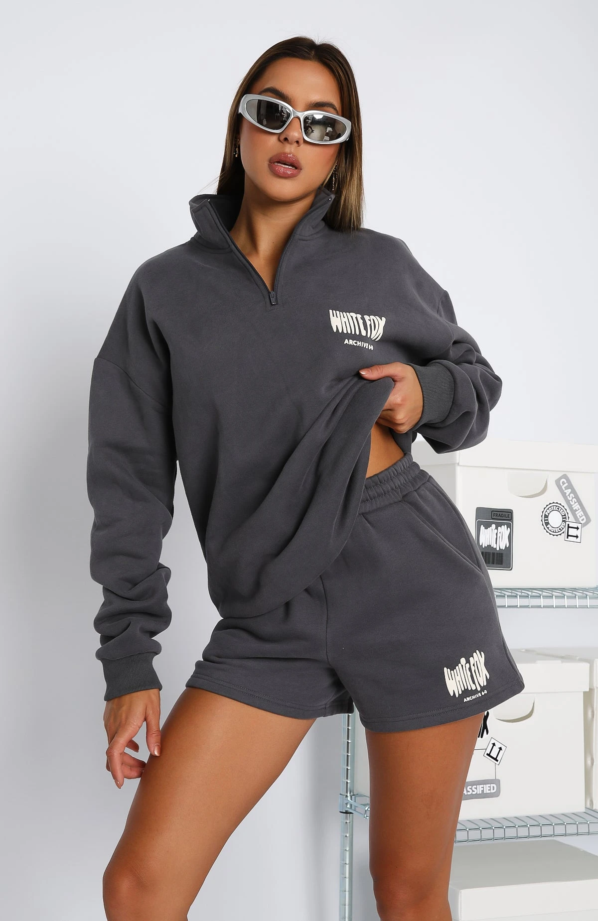 Archive 6.0 Lounge Shorts Ash - Image 2