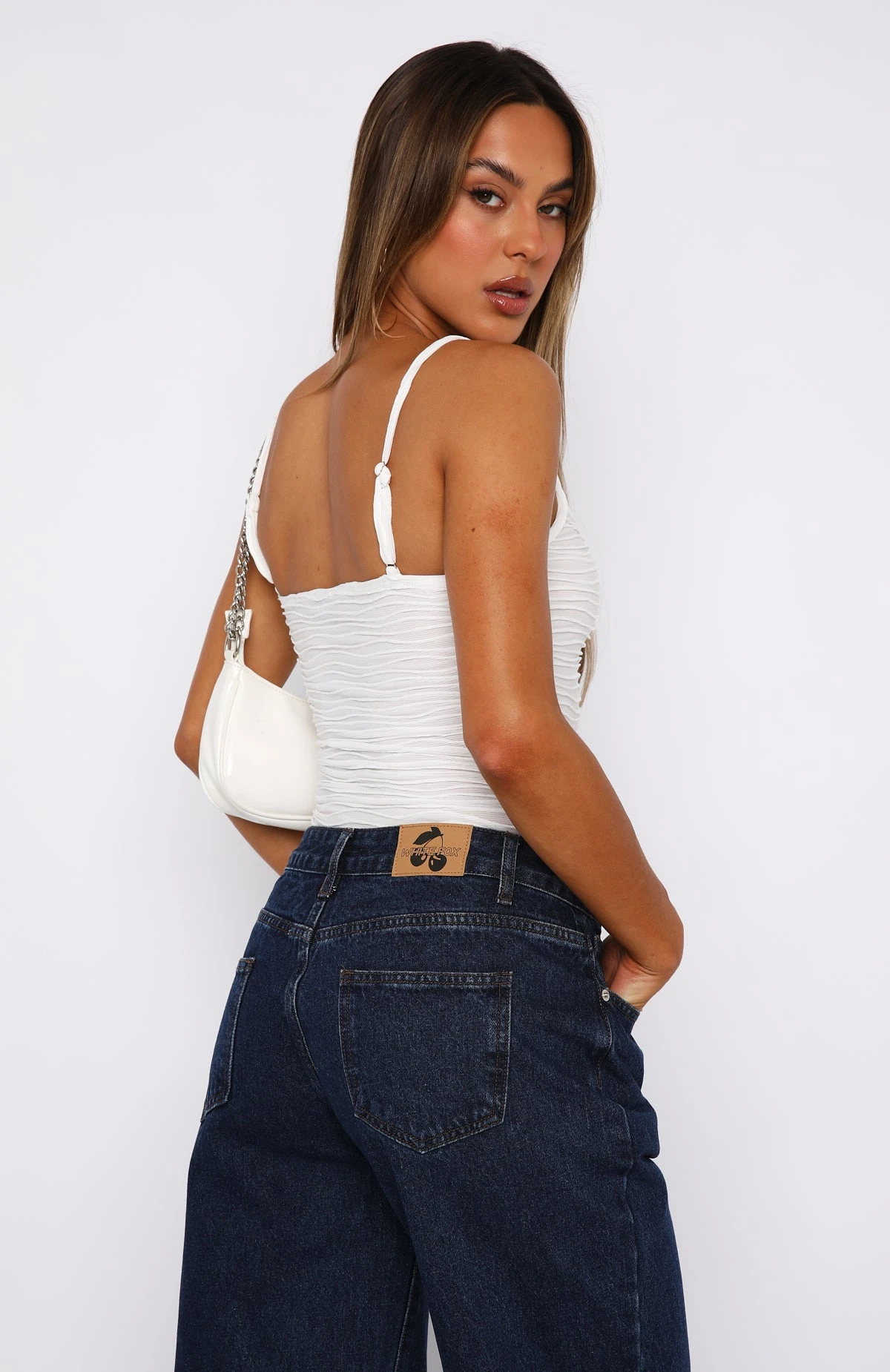 Higher Love Bodysuit White - Image 6