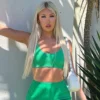 Cut It Out Booty Shorts Green