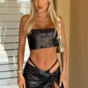 Nobody Like Me Mini Skirt Black