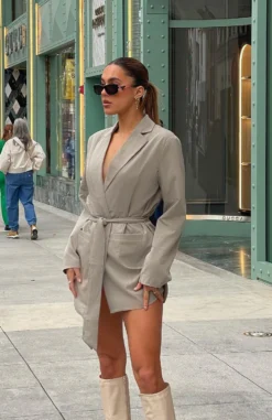 Confident Blazer Grey