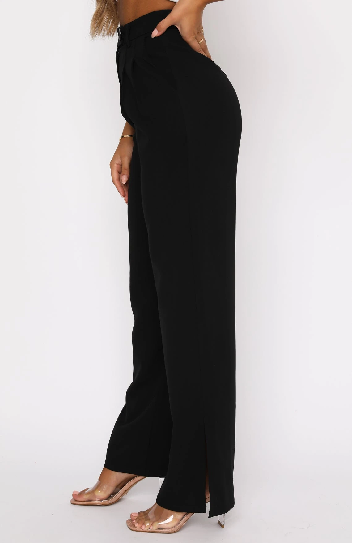 Press Pause Pants Black - Image 3