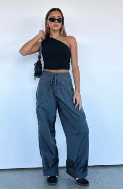 Pump It Louder Pants Charcoal