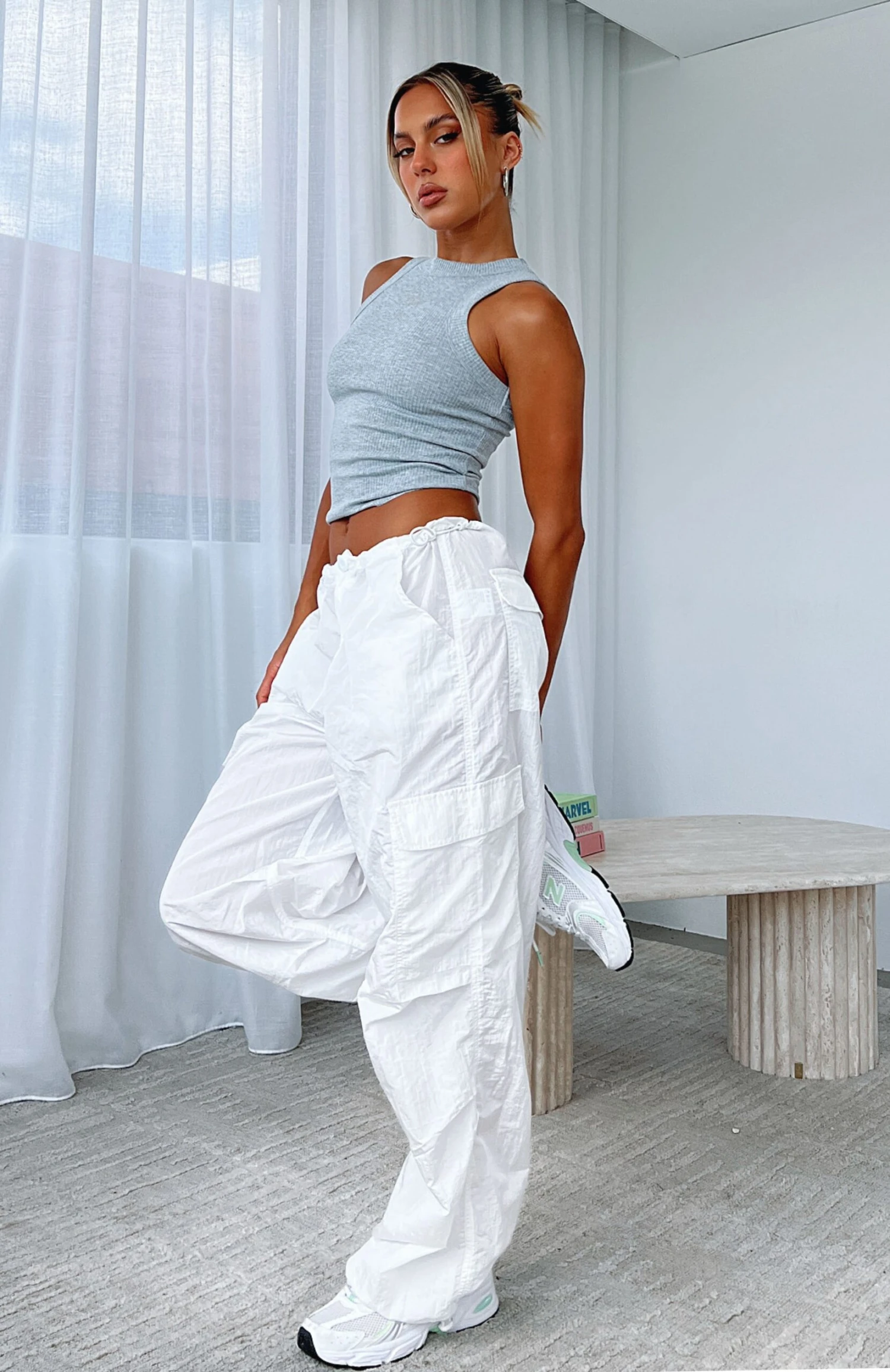 Be The Moment Pants White - Image 8