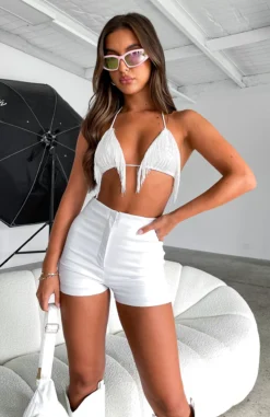 Change Your Ways Shorts White