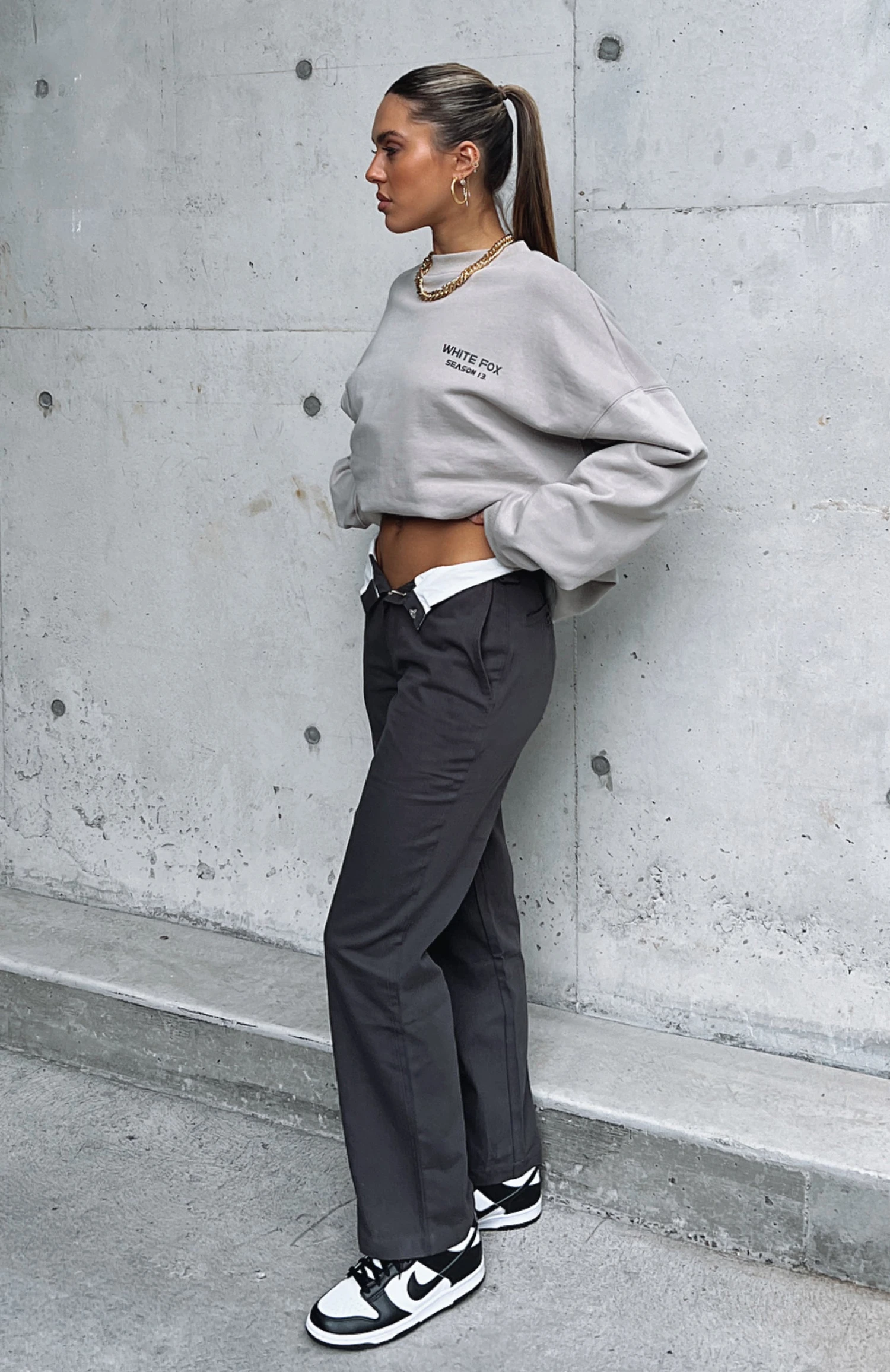 Don't Mess Around Pants Charcoal - Image 8