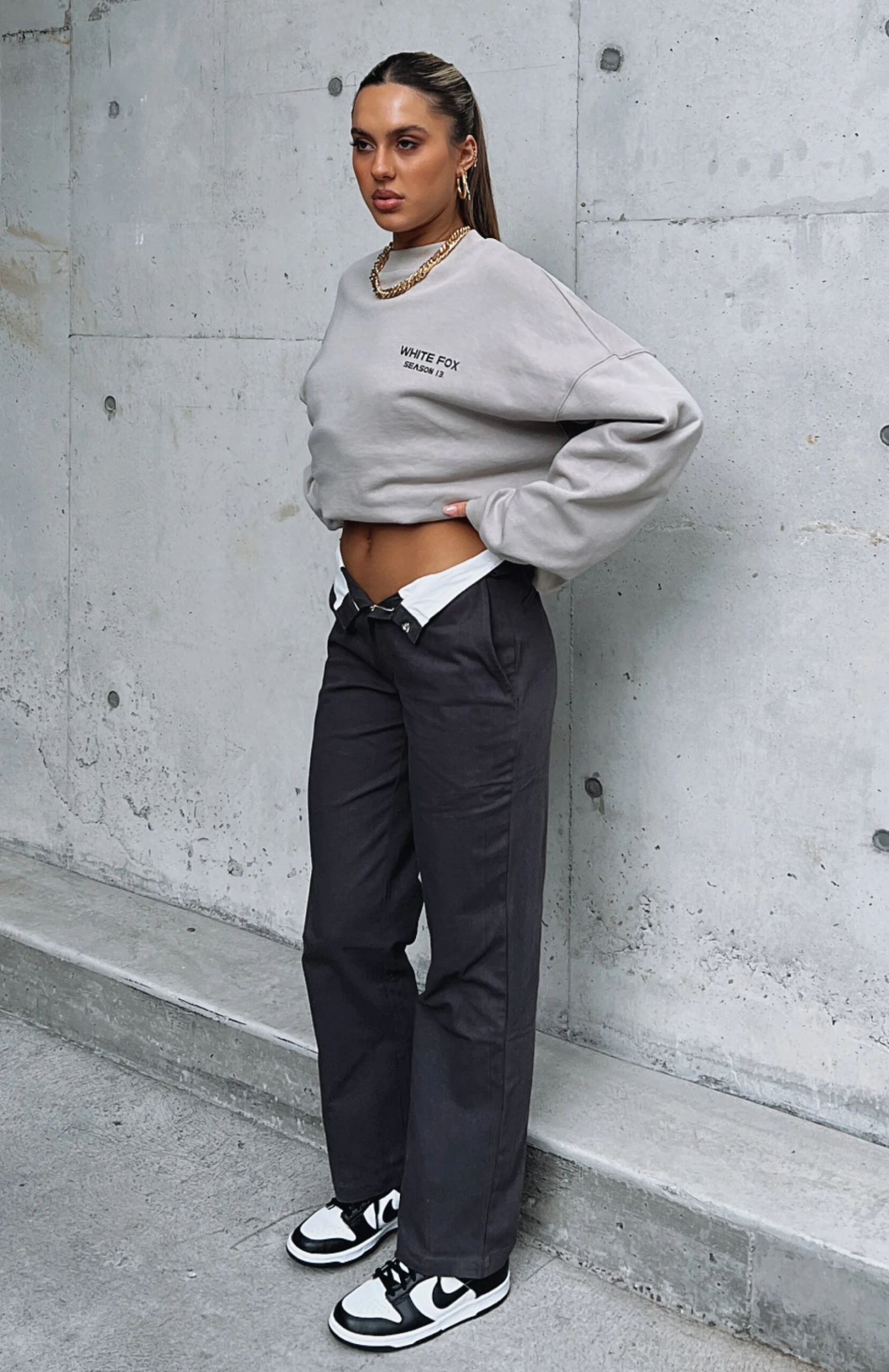 Don't Mess Around Pants Charcoal - Image 7