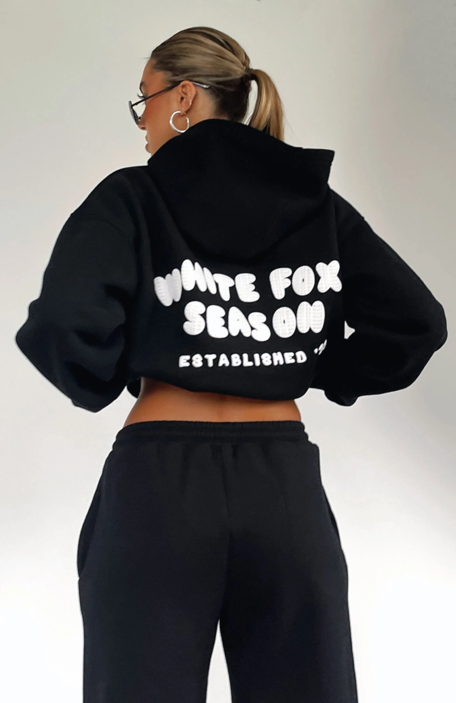 The Main Season Oversized Hoodie Black - Image 5