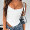 Forever Feels Bustier White