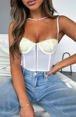 Unforgettable Bustier White