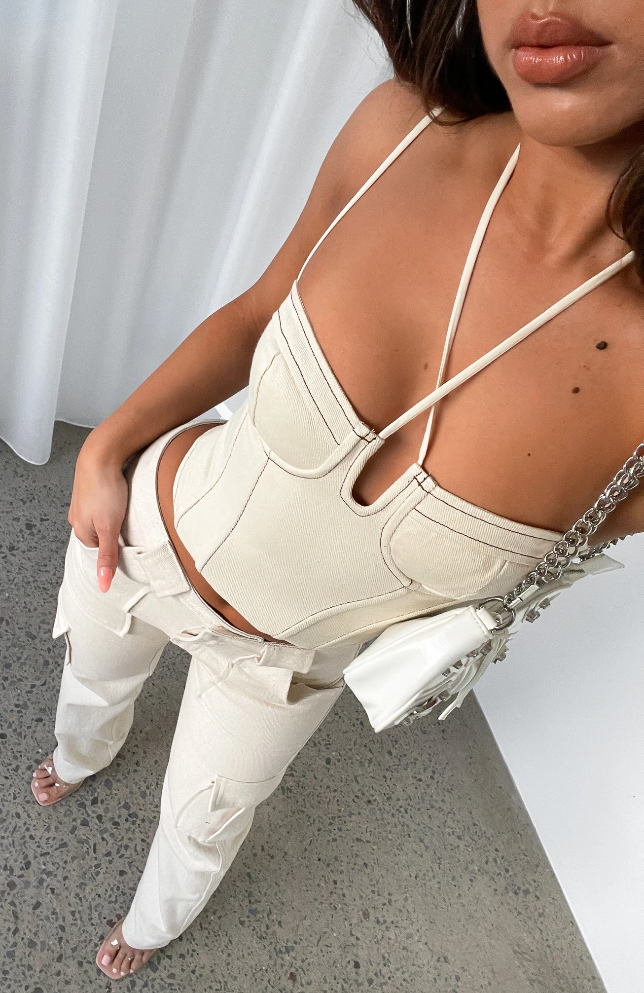 Since I Met You Bustier Cream