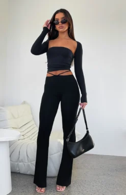 Just Like That Pants Black