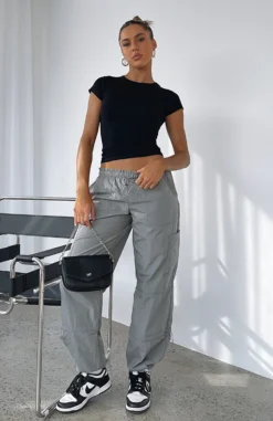 Never Blend In Pants Charcoal