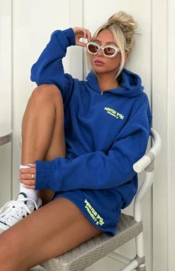 Project 5 Oversized Hoodie Cobalt