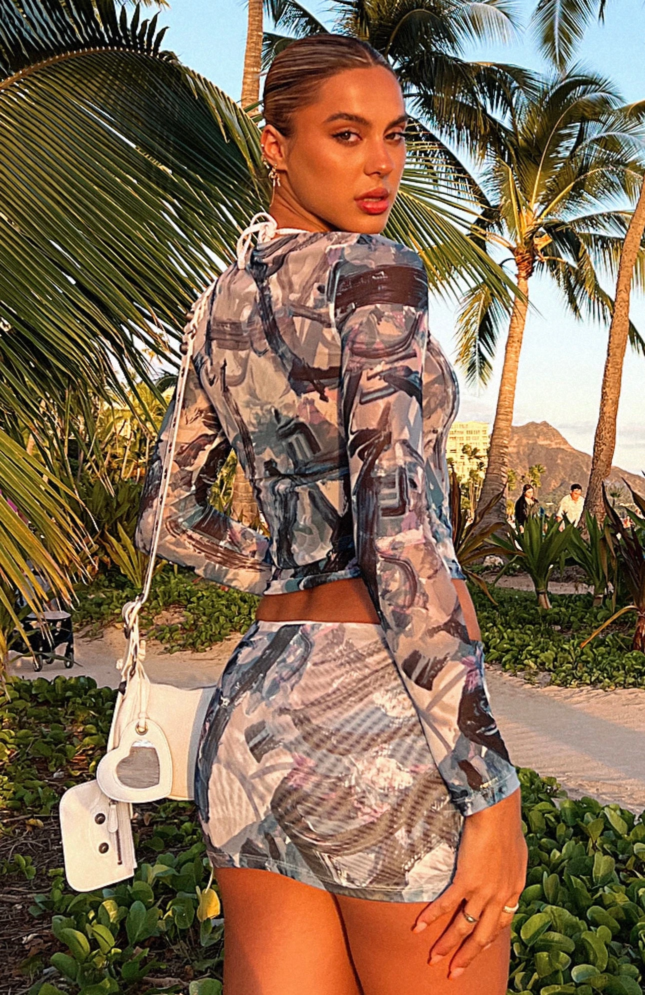 Addicted To You Mini Skirt Ultramarine - Image 7