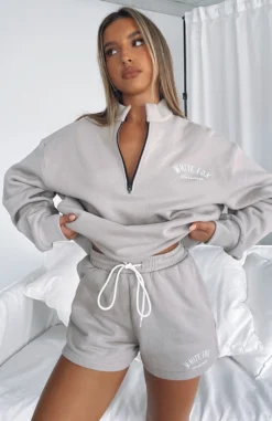 You Know You Got It Lounge Shorts Taupe