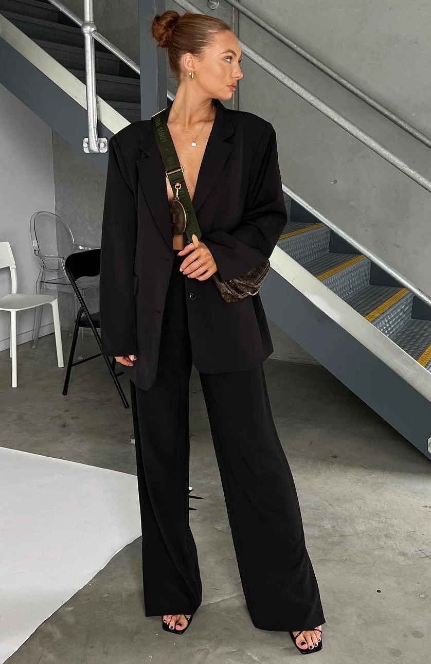 Press Pause Pants Black - Image 7